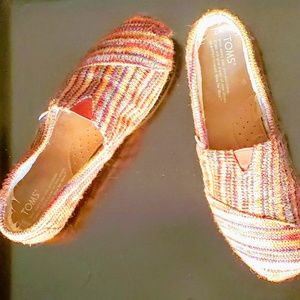 cherry tomato woven women's espadrilles